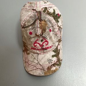 Real Tree Pink Camo Baseball Cap